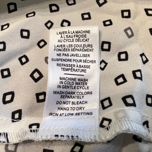 Jacob Blouse - White/Black - Picture 10 of 10